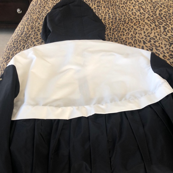 NWT KATE SPADE NEW BLK/WH ANORAK JACKET - Picture 6 of 8